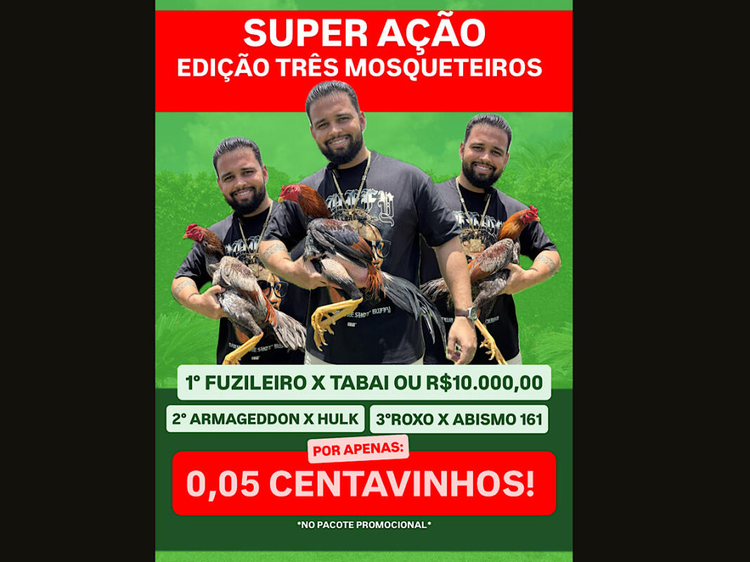 EDICAO 3 MOSQUETEIROS